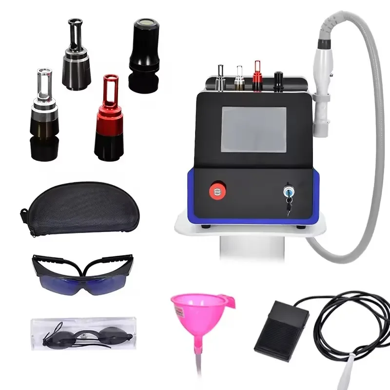 2024Tattoo Removal Yag Laser Machine Pico Professional Picosecond Q Switch Portable Eyebrow 1064nm