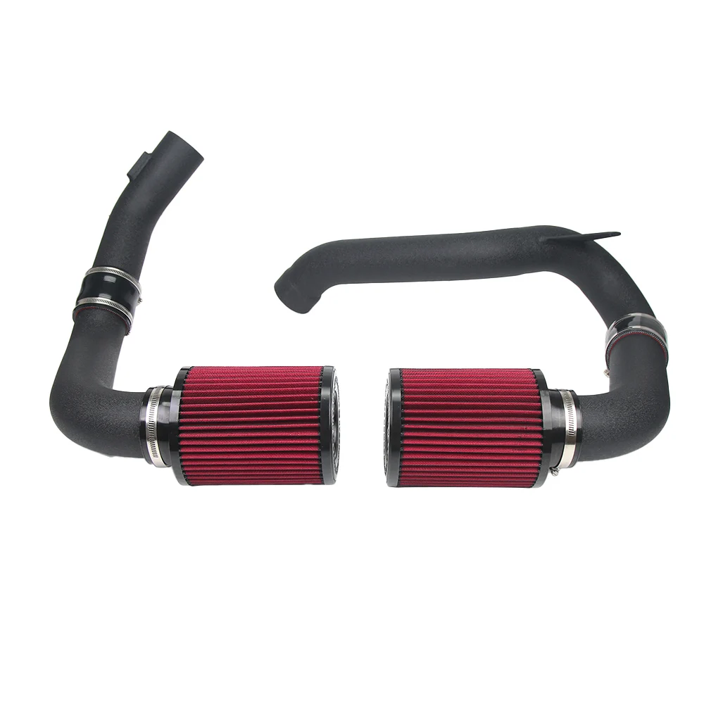 For 2015-2020 bm-w S55 F80 M3 F82 M4 F87 M2C S55 3.0T V2 Front Mount Aluminum Cold Air Intake Kit New Condition STOCK