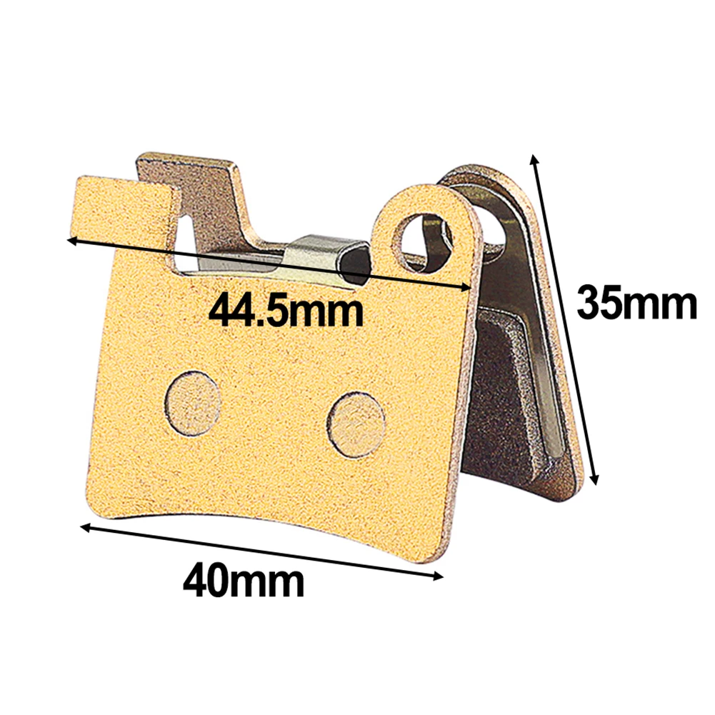 Barbell Locks Brake Pads 44.5x35mm All Metal For Elida Electric Bicycle Heavy Off-road LBN Oil Disc Brakes