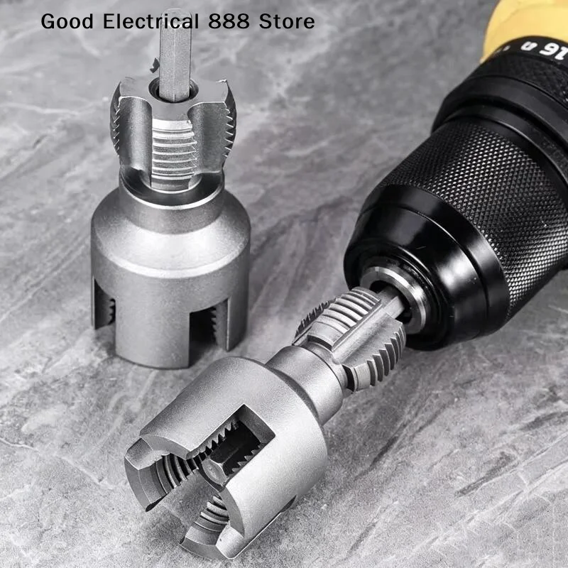 【G】2PCS 20MM+25MM Water Pipe Threader Tapping Tool PPR PVC Internal Thread External Thread Integrated Die Water Pipe Opener