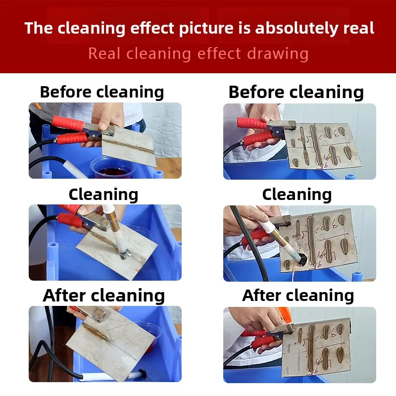 Stainless Weld Brush Tool, High Power TIG Welding Spot Cleaning & Polishing Machine