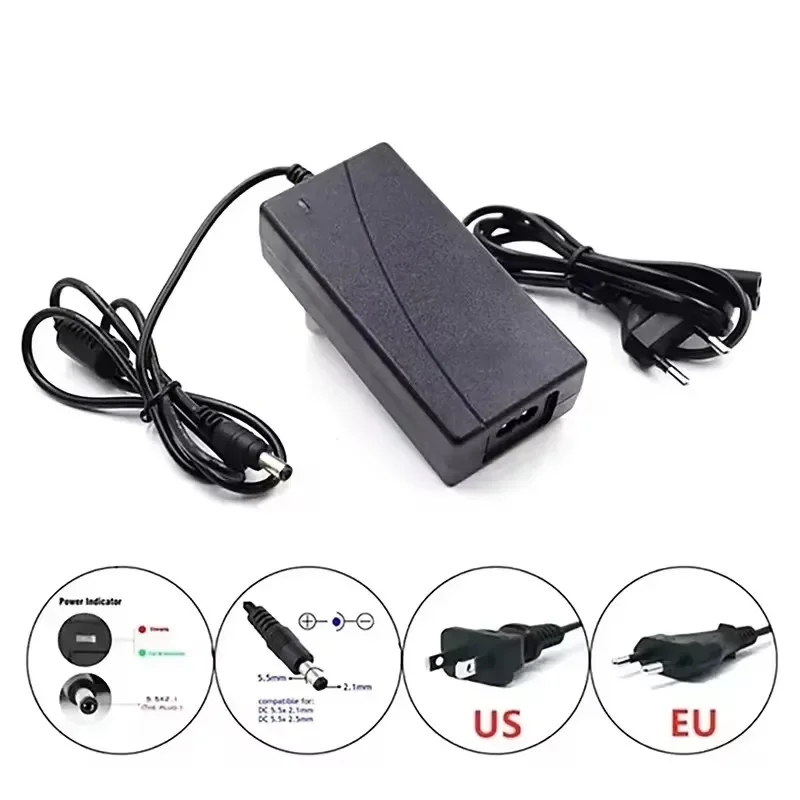Rechargeable Lithium-Ion Battery Pack 40000mAh 29.4V New 7S3P Configuration with Charger 18650 Cells for Electronics