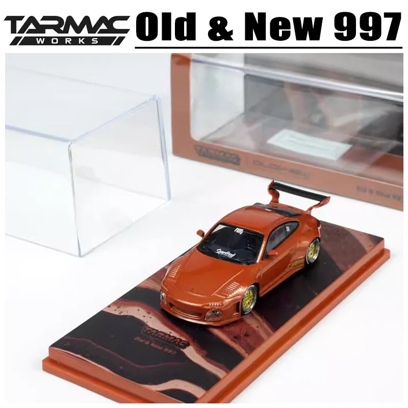 Tarmac Works 1/64 antiguo y nuevo vehículo de Motor de juguete de aleación 997 regalos de modelo de Metal fundido a presión