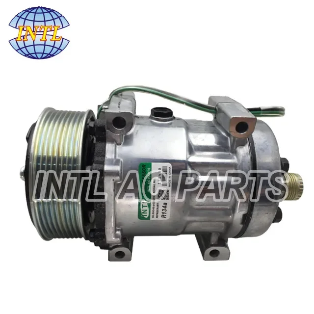 

504185596 550197 8500795 8645625 auto ac compressor Sanden 8090 8144 8278 for Iveco EuroCargo/ Eurostar JCB tractor truck 89416