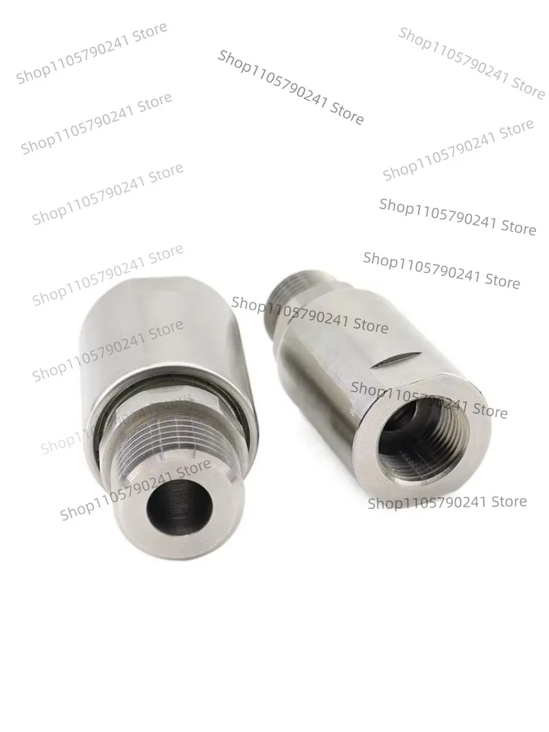 360° Pneumatic Rotary Joint Stainless Steel High-Pressure Single-Channel Air Swivel Fitting