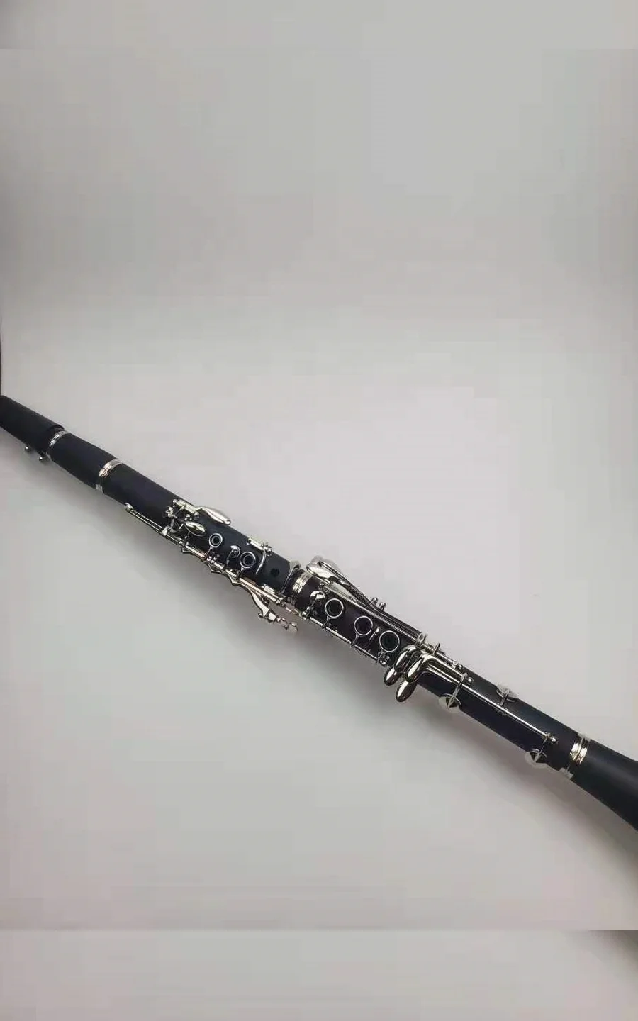 Bb Clarinet Hard Rubber Bakelite Body Woodwind Instrument For Beginner Learners School Band Daily Music Practice
