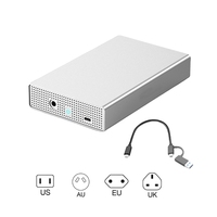 Fast Speed USB Hard Disk Case Enclosure For 3.5\