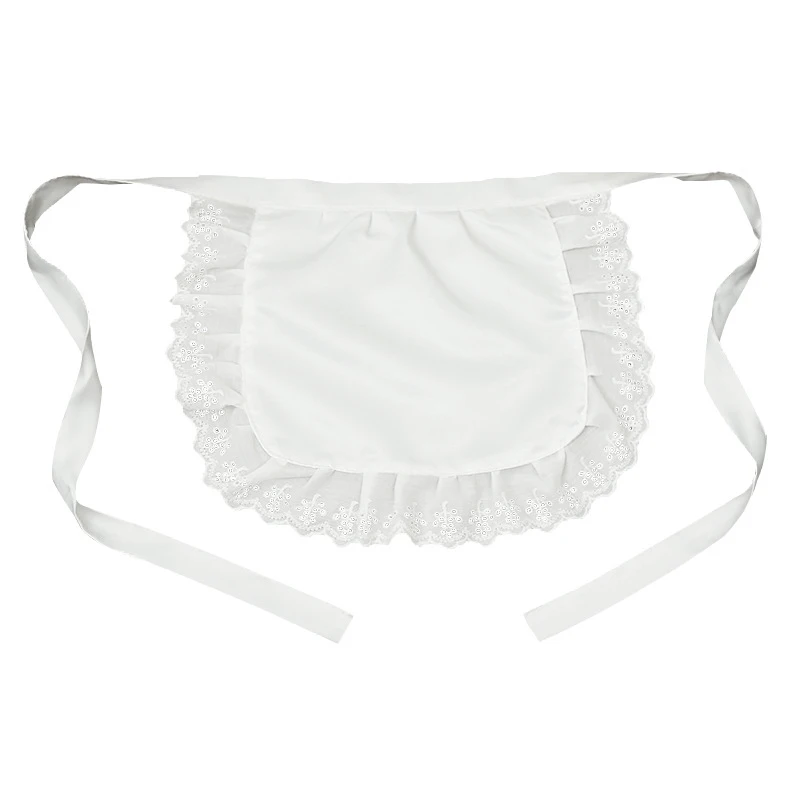 Adjustable Polyester Half Apron for Cooking and Crafting