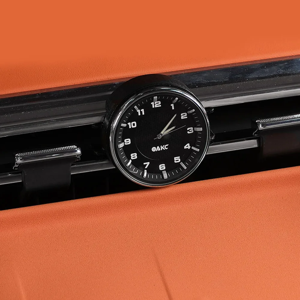 Fit For BYD Great Tang 2026 2027 Car Mounted Central Control Quartz Meter Car Modification Supplies Light Luxury Texture Clock