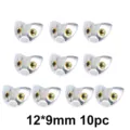 12mm 9mm 10pc silver