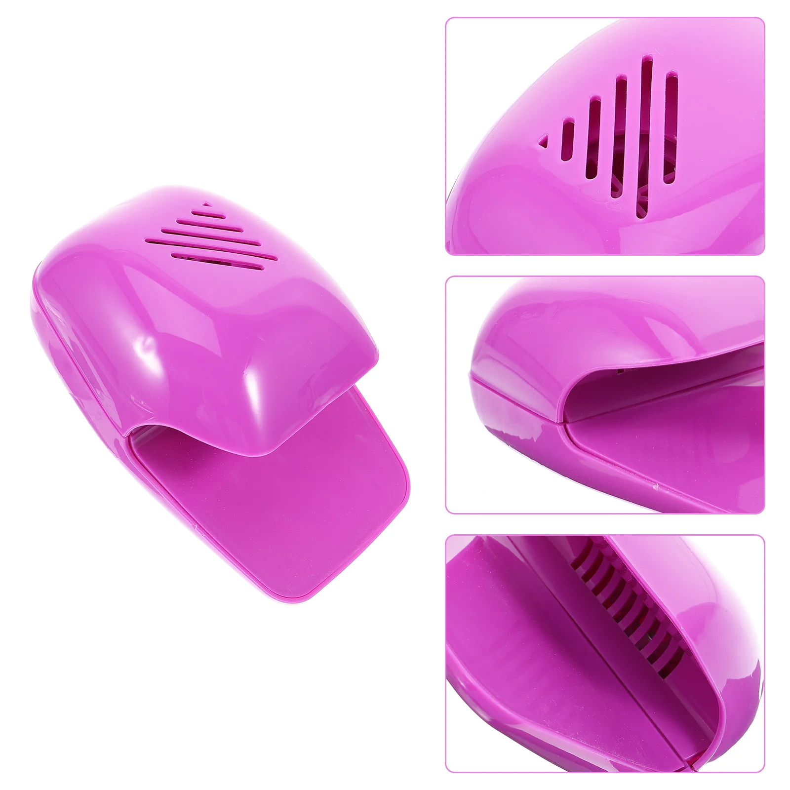 Secador de unhas para ferramenta de polimento regular, máquina portátil, ventilador branco, roupas de secagem rápida