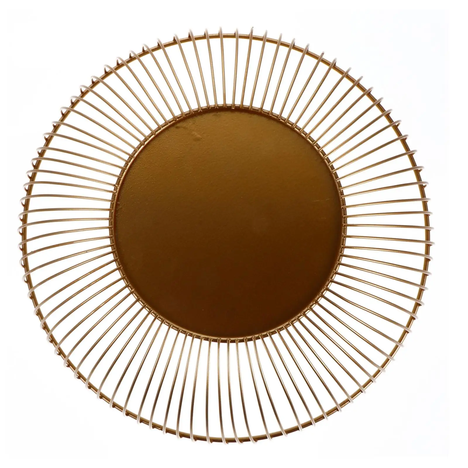 

Fruit Wrought Iron Storage Basket Round Trays Decorative Bowl Baskets Coffee Table