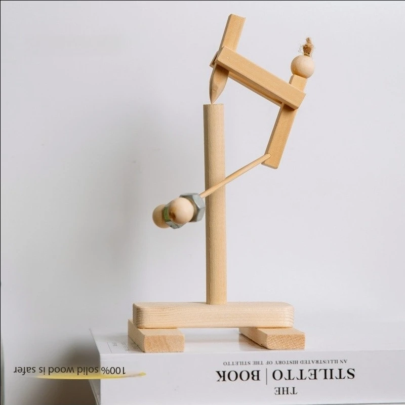 Presente criativo equilíbrio pássaro artesanato brinquedos clássicos das crianças quebra-cabeça gravidade pássaro ornamento figura de madeira presente aniversário