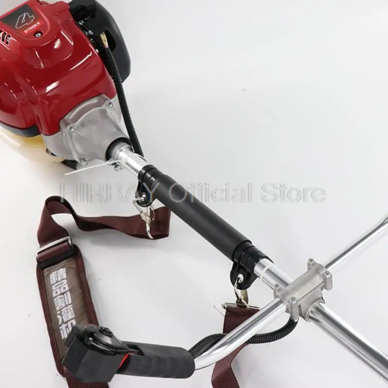 Mesin Pemotong Rumput Ransel 4 Tak GX35, Pemangkas Rumput Bertenaga, Mesin Pemotong Rumput Multifungsi, Alat Penyiangan dan Pemangkasan Taman