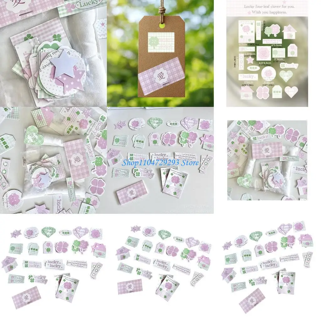 

Y2GD Scrapbook Sticker Decorative Journaling Sticker Book Aesthetic Sticker Decors