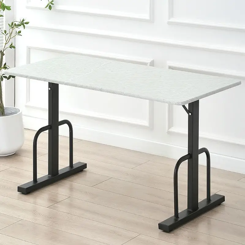 Thickened and reinforced office gaming desk, home learning manual adjustable computer desk