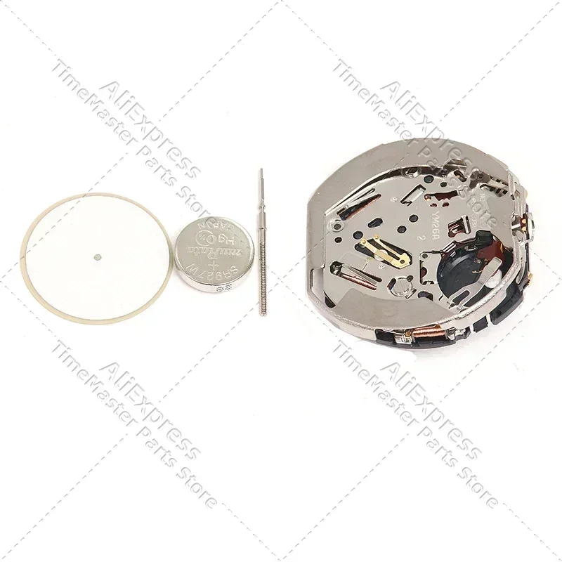 Movimiento YM26A importado Original, movimiento de cuarzo de ocho manos en lugar de acceso de movimiento de reloj YM2JA
