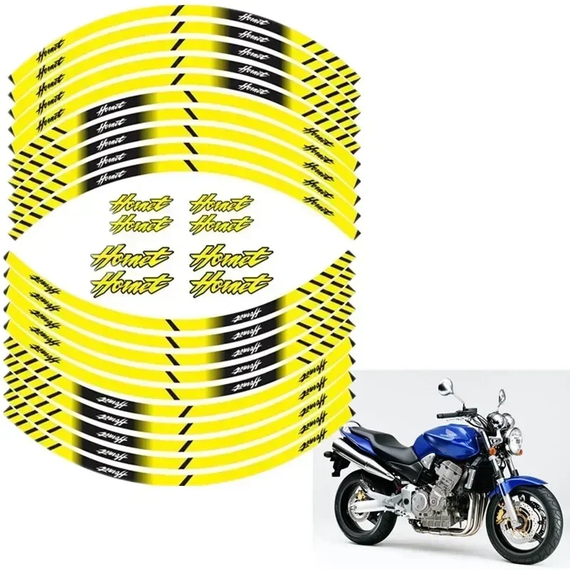 FOR HONDA Hornet 250 600 750 900 PC36 Motorcycle Motor Parts Contour Wheel Decoration Decal Sticker - B