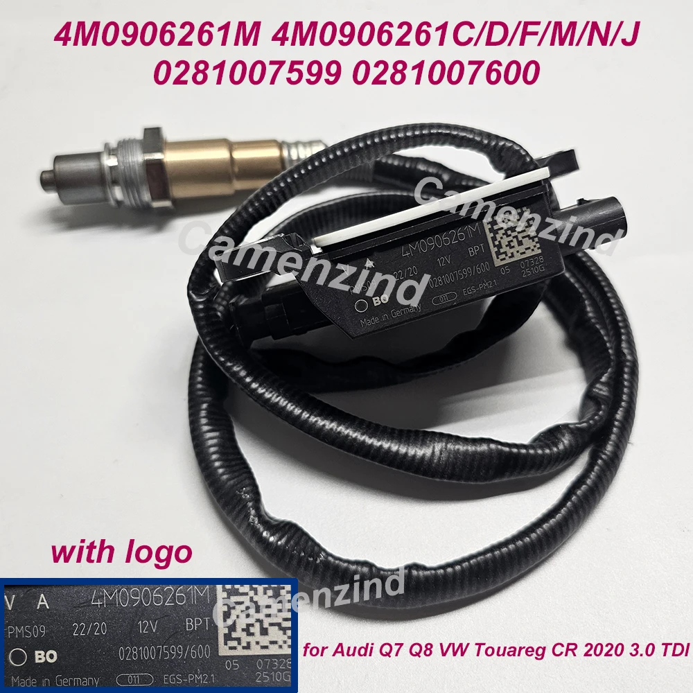 

PM Particulate Matter Sensor 4M0906261M 4M0906261 For VW AUDI TOUAREG CR 2020 3.0 TDI 4M0906261C/D/F/M/N/J 0281007599 0281007600