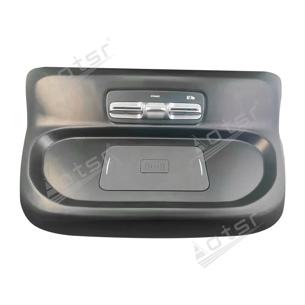شاحن سيارة لاسلكي لسيارة Mercedes-Benz Vito 2024 2025 ذكي بالأشعة تحت الحمراء شحن لاسلكي سريع للهاتف/سامسونج/نوكيا #4