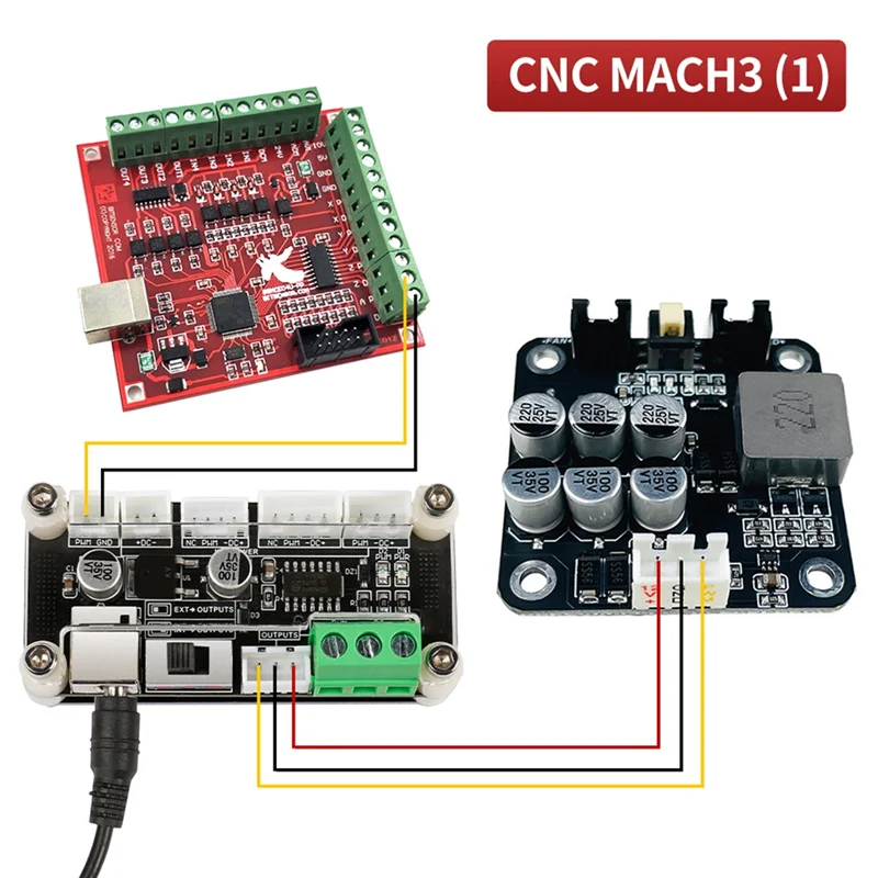 A76K 20W 40W 80W Interface Driver Adapter Board Engraving And Cutting Machine Module Adapter Board