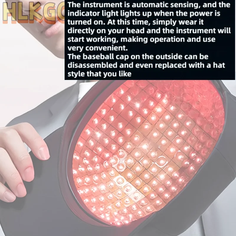 

Powerful 96 Laser Hair Growth Device Cap for Visible Results on Thinning Hair Bald Spots and Oily Scalp