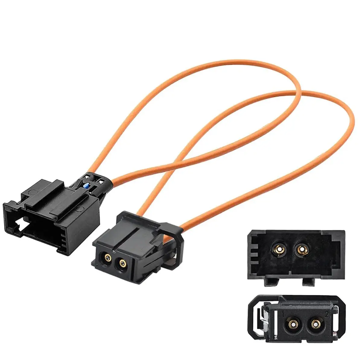 Most Fiber Optic Optical Loop Bypass Female & Male Adapter Universal Connector for Radio and Audio Mercedes BMW VW Audi Porsche