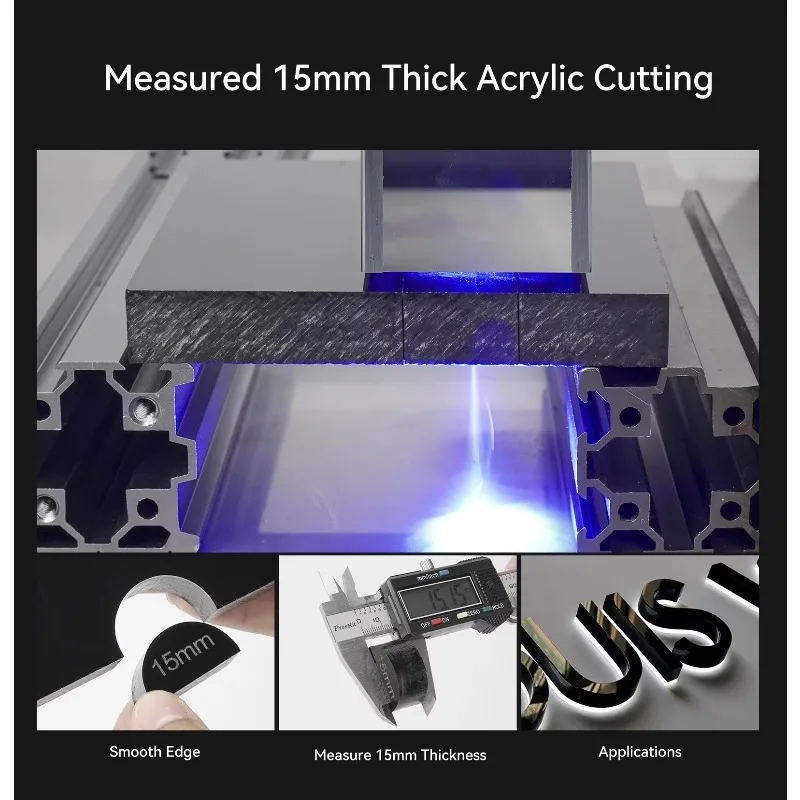 Xiangyin ATOMSTACK 50W X7Pro DIODE Graveur 410*400MM Desktop Cutter CNC DIY Graveermachines Voor hout