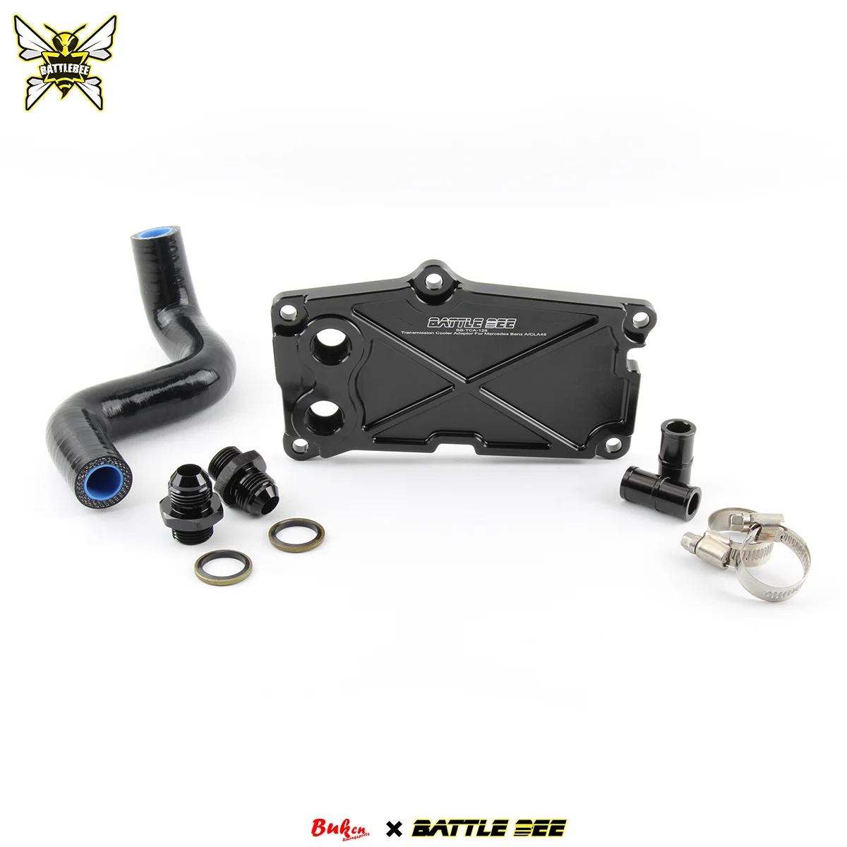 2026 Hot BATTLE BEE Transmission Oil Cooler Adapter for Me*rcedes-B*enz A220 A260 A250 CLA250 GLA250 W176 W242 W246 BB-TCA-128