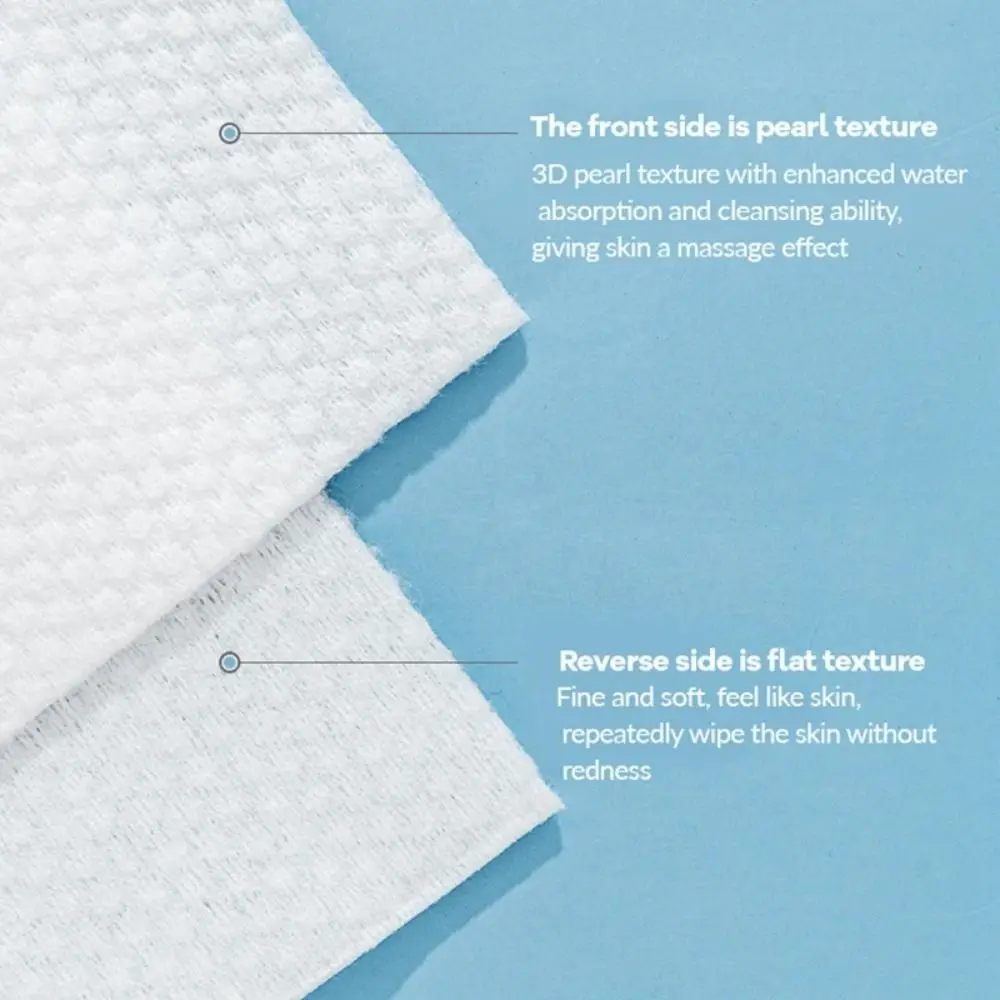 متعددة الوظائف سميكة منشفة الوجه القابل للتصرف الأقمشة غير المنسوجة العناية بالبشرة الوجه التطهير المناشف الجلد ودية التطهير الأنسجة #4