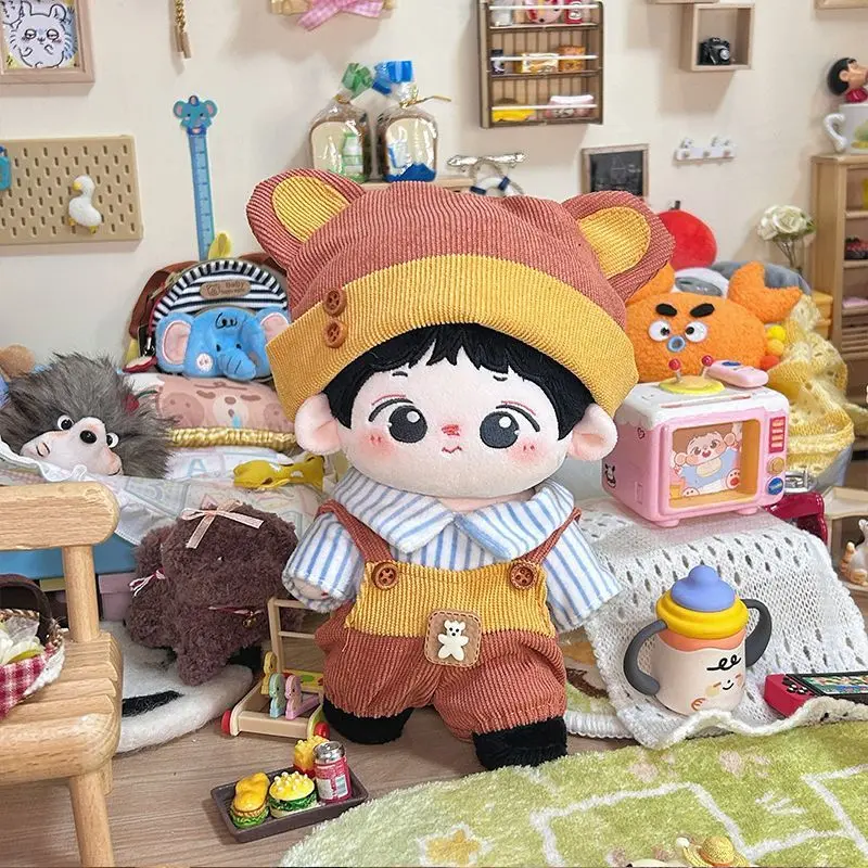 

20cm boys' clothes cotton doll dress up plush doll super cute 20cm cotton doll clothes（3 point）