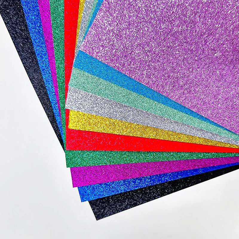 500pcs  Glitter Card Paper Stock for Cricut Cameo Machine for Birthday Invitation