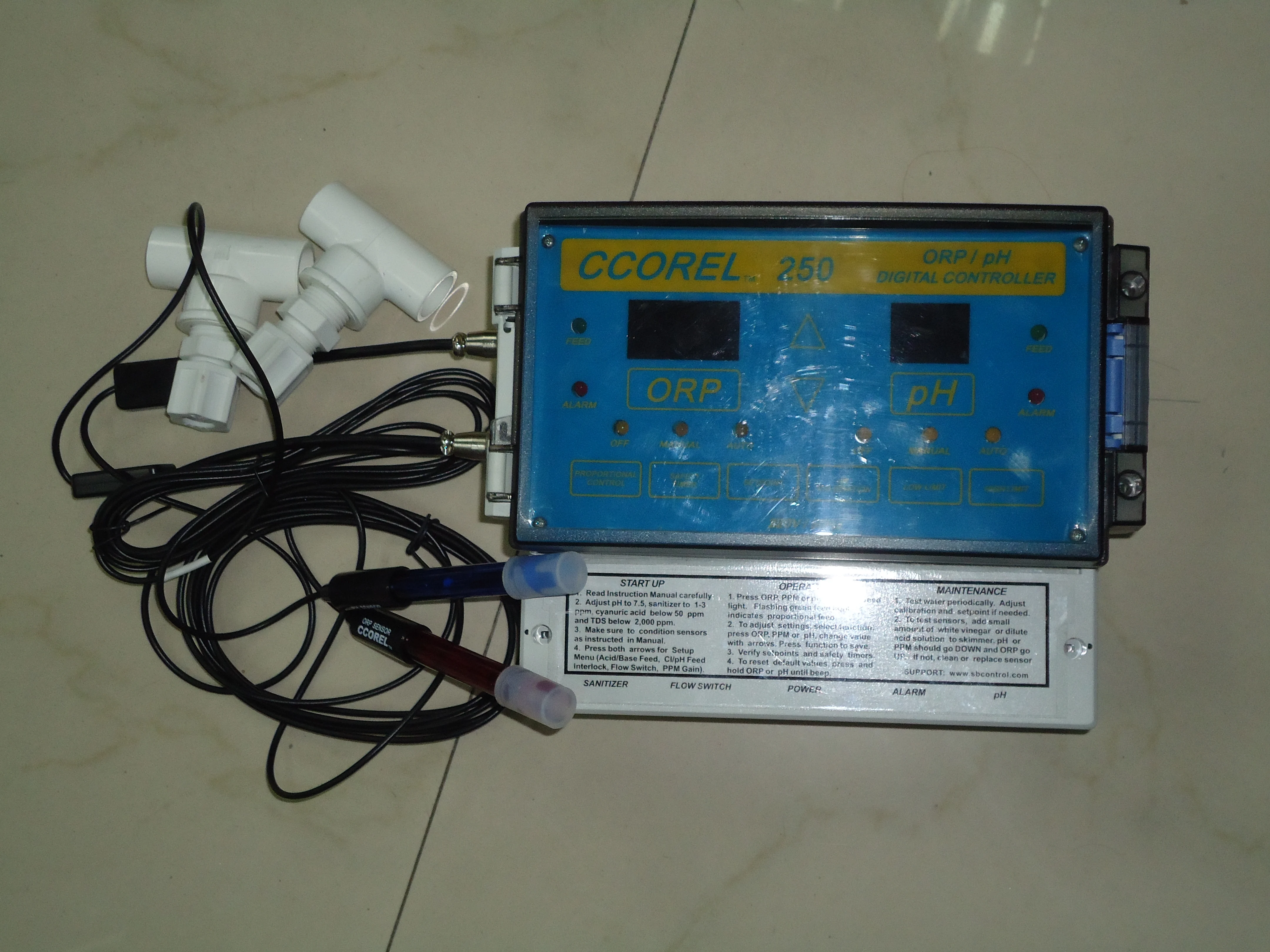 

Hot Sale POOLMATE Swimming Pool Water Quality Automatic Control Dosing Detection PH/ORP Chlorine Residual Chlorine