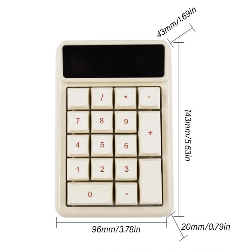 

83ce 17Keys Numpad Mechanical Keboard Computer Numeric клавиатура для финансового персонала