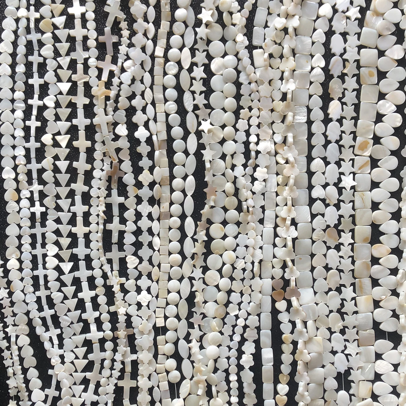 Натуральная белая ракушка, раньше, перламутровые ракушки, бусины-разделители для ювелирных изделий «сделай сам», аксессуары для ожерелья, браслета