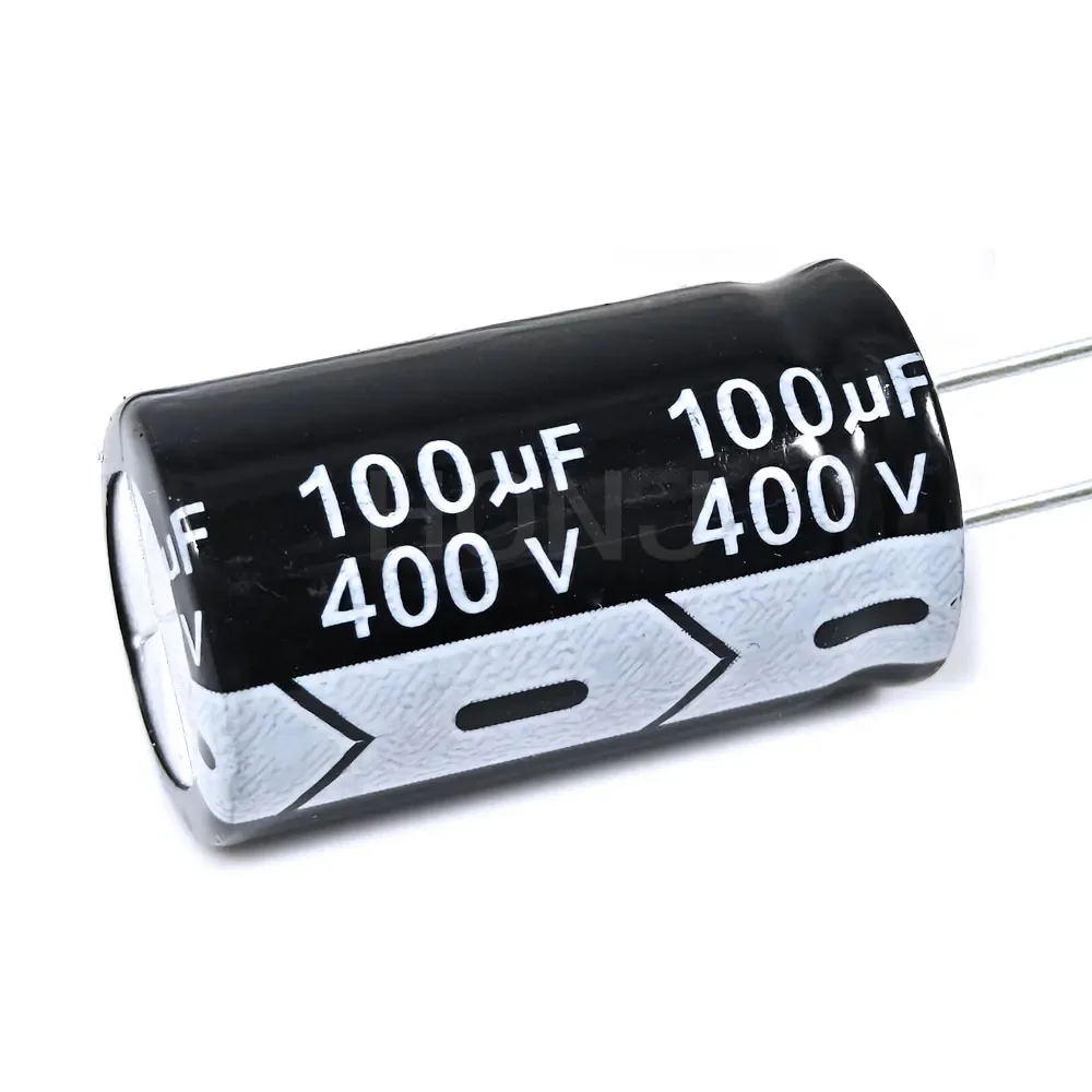 5PCS ​​​​100uF 400V 100MFD 400Volt 16*30mm Aluminum Electrolytic Capacitor Radial 100mf400v 100uf400v 400v100mf 400v100uf ±20%​​