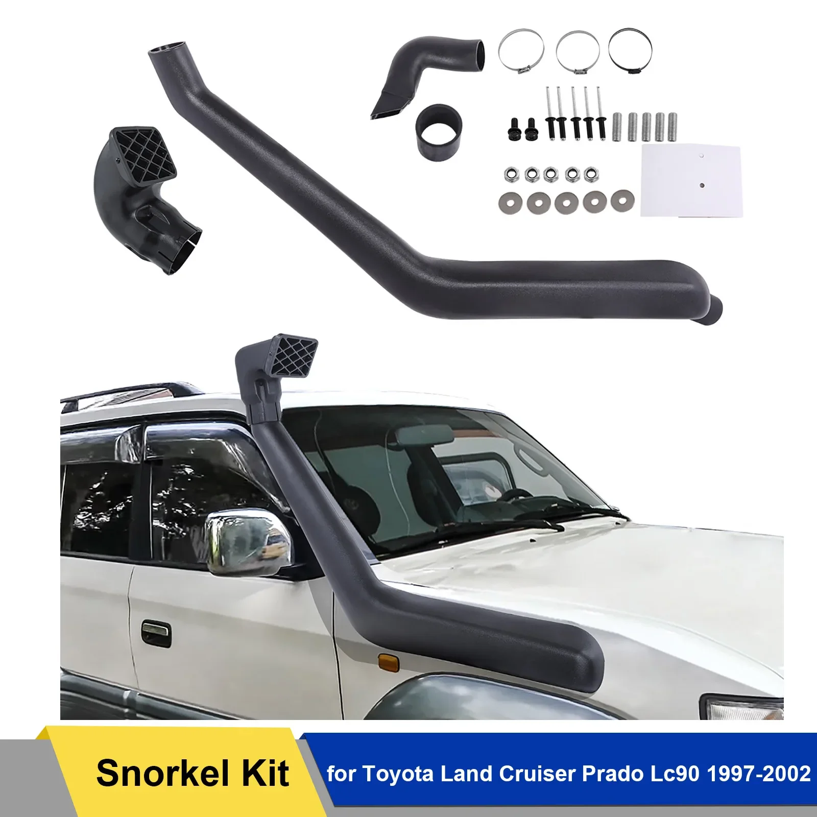 トヨタ用シュノーケルキット,ランドクルーザープラド,lc90シリーズ1997 