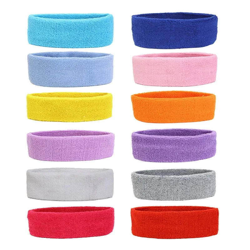 

Sports Wrist Protection Headband Sweat Absorbing Running Basketball Children's Sweatproof Headscarf Badminton Headband