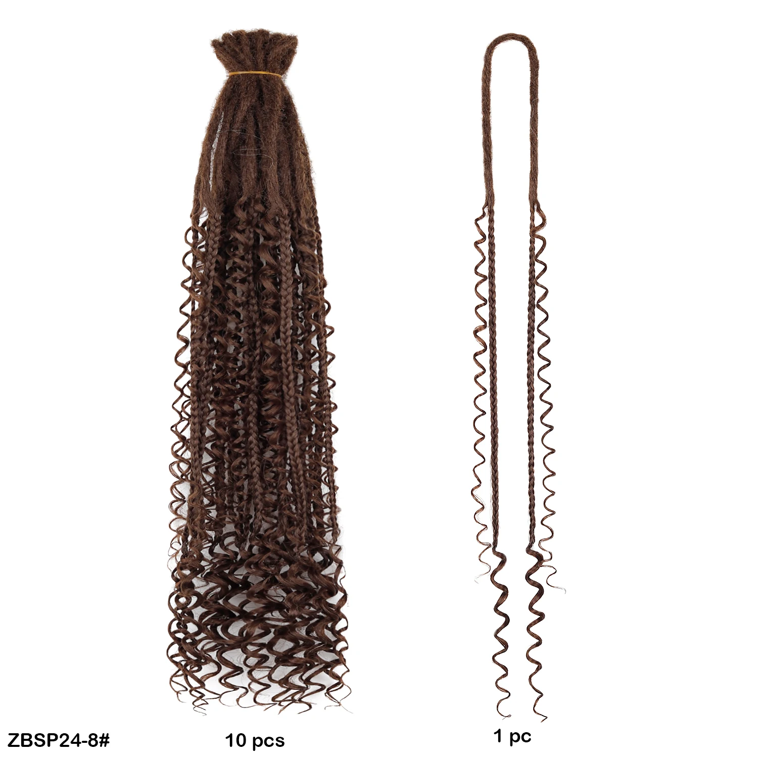 Crochet Box Braids 24 Inch Afro Goddess Hair Extensions