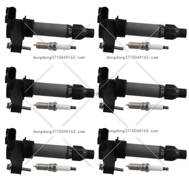 

12 UF569 ignition coils + spark plugs for Buick Chevrolet Saturn GMC