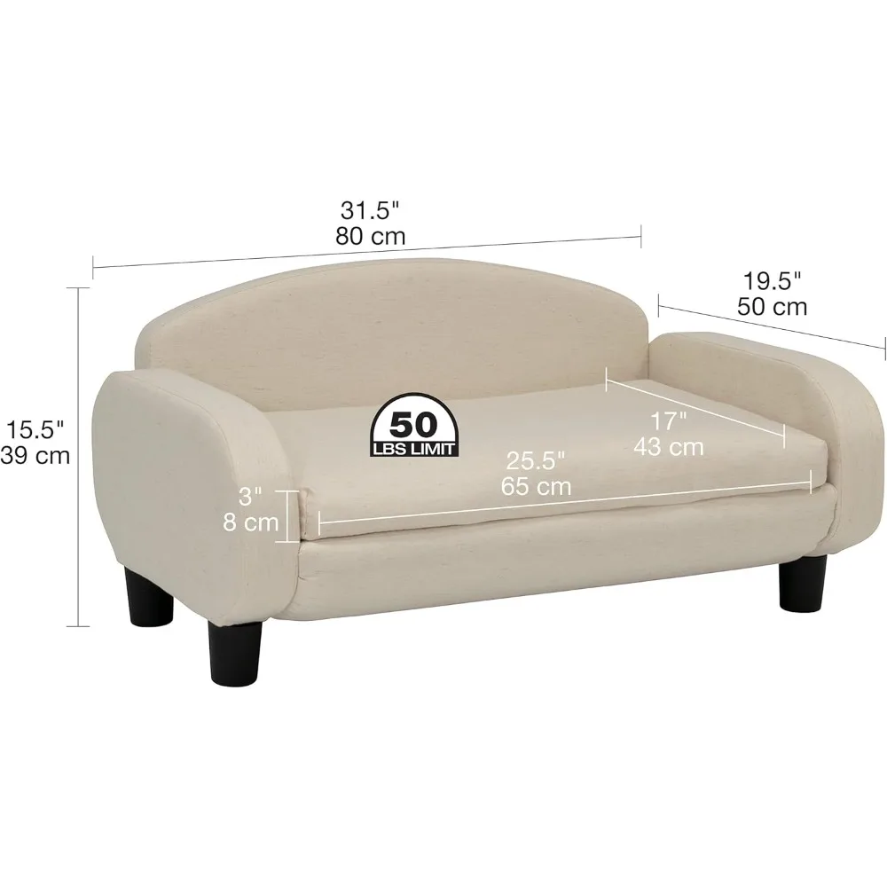 Cat Bed, Pet Sofa 31.5