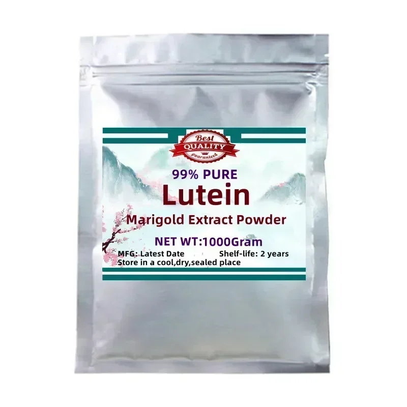 50-1000g Factory Direct Sales High Quality 99% Lutein, Free Shipping