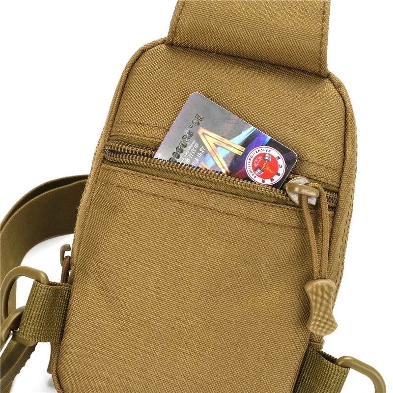 Saco de peito tático militar pacote edc saco de esportes bolsa ombro crossbody pacote assalto bolsa para caminhadas ciclismo campinga