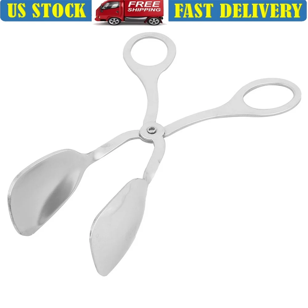 

Stainless Steel Kitchen Tongs BBQ Salad Server Mixing Grilling Cooking Utensils Heavy Duty Non-Slip Comfort Handle Restaurant