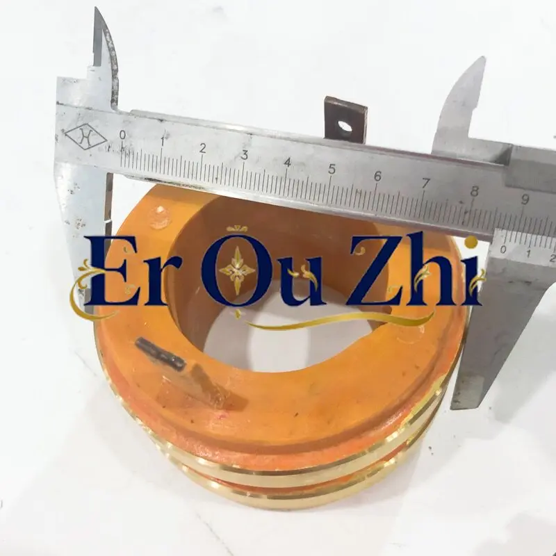 Collector Ring Copper Ring 2-way Two-ring Conductive Slip Ring Inner Diameter 40 45 50 Outer Diameter 90 High 50MM