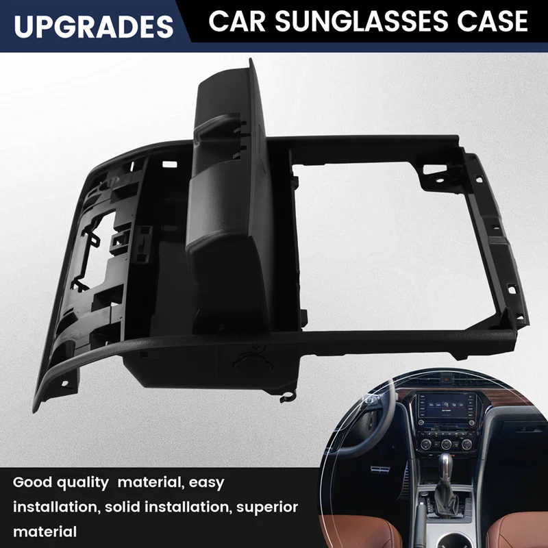 5GG 868 837 Black Storage Sunglasses Case Sunglasses Case For VW CC Golf E-Golf 5GG868837