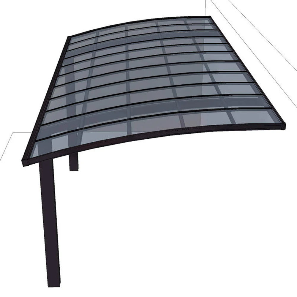 Pergola Sunroom Outdoor Roof Patio Covers Balcony Customized Waterproof Polycarbonate Aluminum Awning Car Port Parking Aluminum