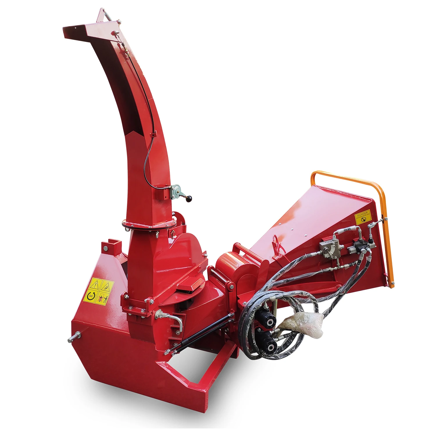 Hydraulic Wood Chipper Shredder Garden Branch Crusher China Factory Price Forestry BX62R Tractor Pto