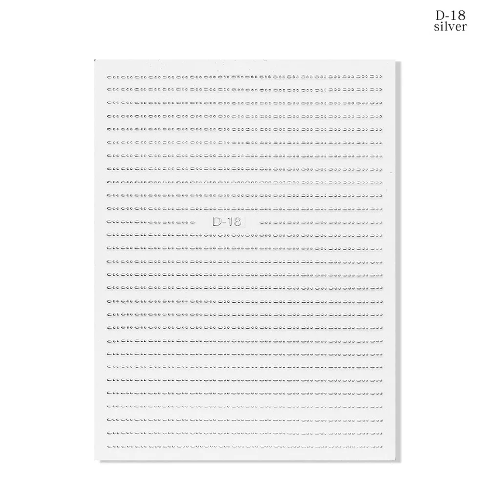 5 枚の 3D ネイルステッカー プレミアム柔軟なチェーンデザイン DIY マニキュアアートデカール クリスマスホリデーパーティーイベント クリスマスネイル用