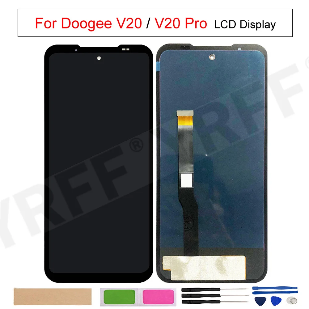 For Doogee V20 Pro LCD Display,Phone LCD Touch Screen Digitizer Assembly Replacement Part